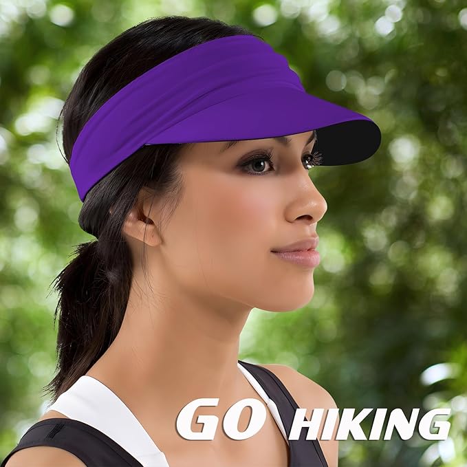 Sun Visor Hat Men Women for Sun Protection Running Fishing Tennis Golf