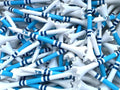 TRUESTRIKE Premium USA Golf Tees – 100-Pack Durable 3¼" / 2¾" Plastic Tees – Made in USA – Perfect Holiday Golf Gift