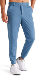 Libin Men's Golf Pants Joggers Lightweight 3 Pockets Slim Fit Soft Stretchy Tapered Work Dress Athletic
