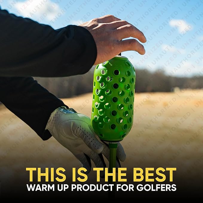 Aero Stiff Shaft, Golf Training Aid and Warm Up Tool, Speed Stick for Golf, Golf Swing Trainer, Improves Swing Speed, Wind Resistance, Adjustable Pineapples, Gain Up to 30 Yards On Your Drive