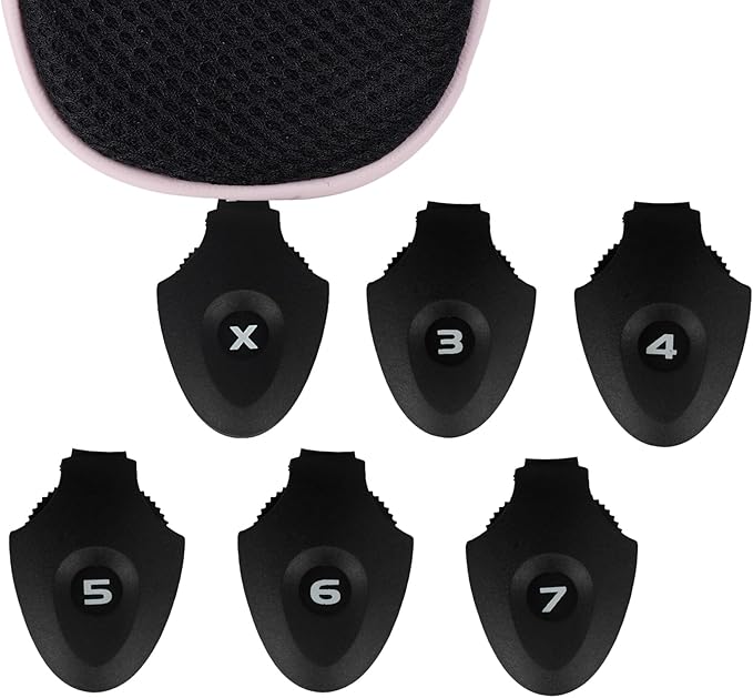 Andux 4 Pack Long Neck Golf Hybrid Club Head Covers Dial No. Tag CTMT-01