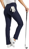 WILLIT Women's Golf Pants 3 Pockets Stretch Casual Pull on Pants Quick Dry Hiking Travel Pants