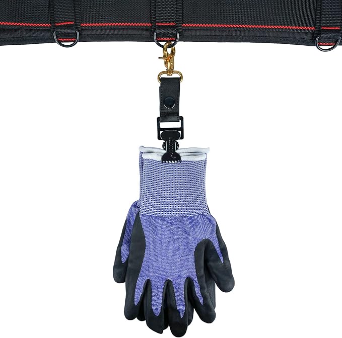 MELOTOUGH Golf Glove Clip Work Gloves Belt Clips with Alligator Clips for Work Glove Holder Construction Gloves Golf Accessories