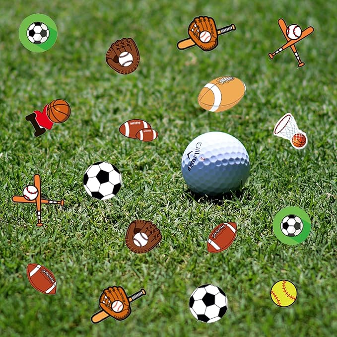 74Pcs Sports Theme Party Favors 24 Pcs Ball Theme Slap Bracelets 50 Pcs Sport Theme Stickers ，Sports Party Team Gift Fillers School Classroom games Rewards Supplies