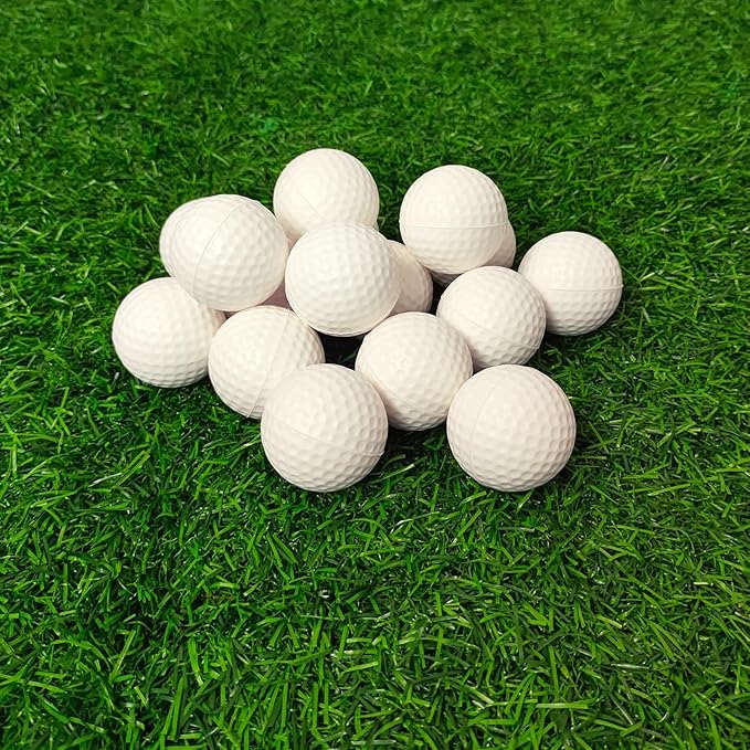 Foam Golf Practice Balls 16 or 54 Pack Soft Limited Flight Golf Balls, Perfect for Indoor and Backyard Swing Practice!…