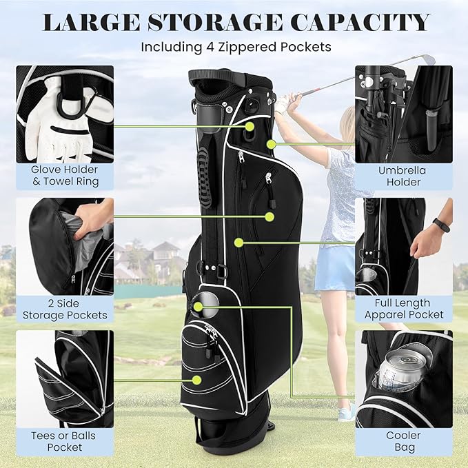 Tangkula Golf Stand Bag