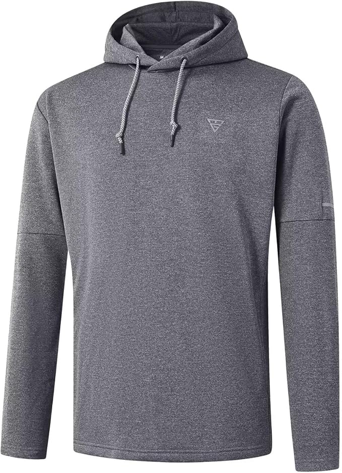 Hoodies for Men Golf Fleece Hooded Sweatshirts Dry Fit Athletic Lightweight Casual Midlayer Mens Hoodies Pullover