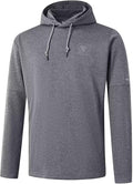 Hoodies for Men Golf Fleece Hooded Sweatshirts Dry Fit Athletic Lightweight Casual Midlayer Mens Hoodies Pullover