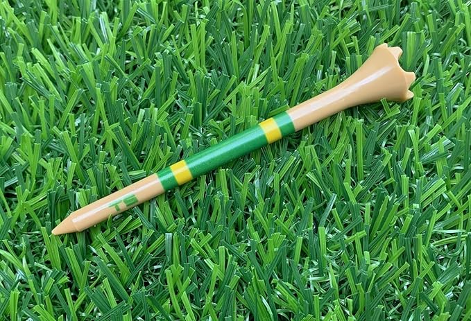 TRUESTRIKE Premium USA Golf Tees – 100-Pack Durable 3¼" / 2¾" Plastic Tees – Made in USA – Perfect Holiday Golf Gift