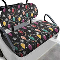 Fashion Print Golf Cart Seat Covers 2 Passenger Golf Cart Backrest Cover Golf Cart Seat Towel Gift for Friends