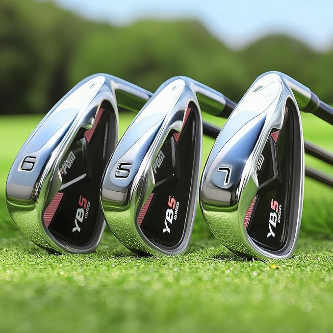 PGM 12/15 Pieces Women's Complete Golf Club Set – Full Set with 460cc Driver, Fairway Wood, Hybrid, Irons, Putter, Golf Stand Bag - Golf Clubs Women Right Handed