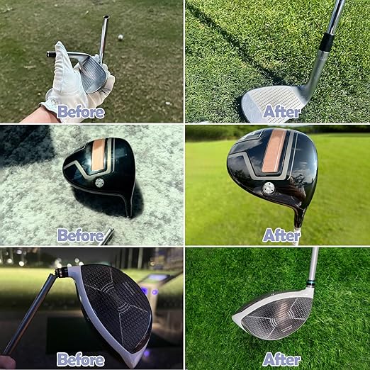 Golf Club Epoxy - Waterproof & Extra Strength - 8.4oz Golf Shaft Repair - Long Cure Golf Epoxy Glue for All Golf Shafts, Golf Heads, Drivers, Putters, and Irons，Ideal for Clubhouse & Home