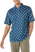 Amazon Essentials Mens Golf Polo Shirt, Moisture-Wicking Quick Dry, Short Sleeve