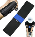 Golf Training Kit with Arm Band & Wrist Strap, Golf Swing Training Aid to Correct Wrist Angle and Develop Muscle Memory for Beginner Golfers