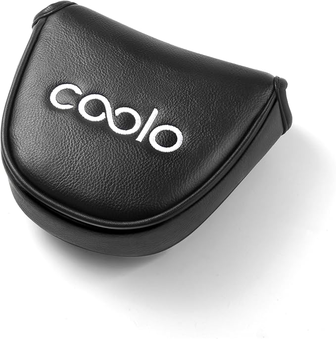 COOLO Low Torque Golf Putter, Provide Greater Stability and Less Face Twisting, Blade/Mallet/Heavy/Center Shafted/Counter Balanced Putter, Oversized Grip, Right & Left