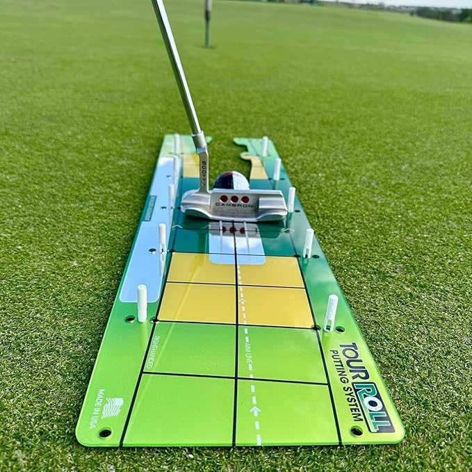 Genuine EyeLine Golf Alignment Putting Mirror - Top Training Aid on The PGA Tour - See Rapid Improvement - Helps Beginner, Junior, and Scratch Golfers