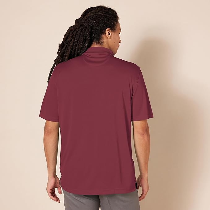 Amazon Essentials Mens Golf Polo Shirt, Moisture-Wicking Quick Dry, Short Sleeve