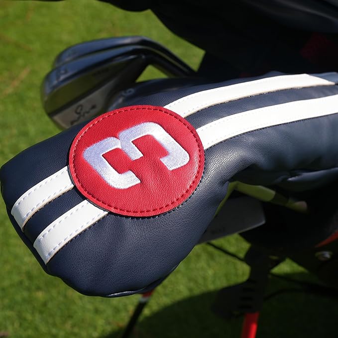 Single Headcover, Easy Slip-On Easy-Off Golf Club Head Cover, Fleece Lined Interior, Water Resistant and Durable Shell, Individual Retail Pack