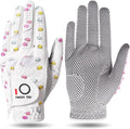 FINGER TEN Non Slip Golf Gloves Women 2 Pack for Left Right Handed Golfers, All Weather Grip & Comfortable Glove for Serious Performance, Fit Size Medium Small Large