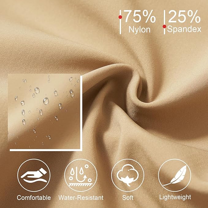 M MAELREG Golf Pants Men Fleece Lined 30"/32"/34" Heat-Tech Dress Pants for Men Water-Resistant Stretch Warm Winter Trousers