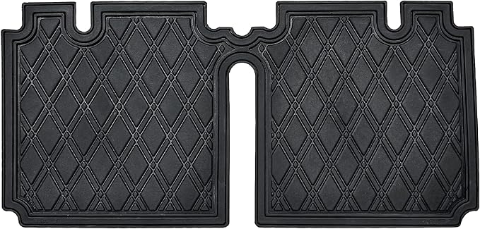 Xtreme Mats Bag Well Mat Rubber Liner Insert Protects Plastic Surfaces from Scuffs for EZGO Golf Carts - TXT (2013-2022) Liberty (2021+) Cushman* S4 - Black Trim