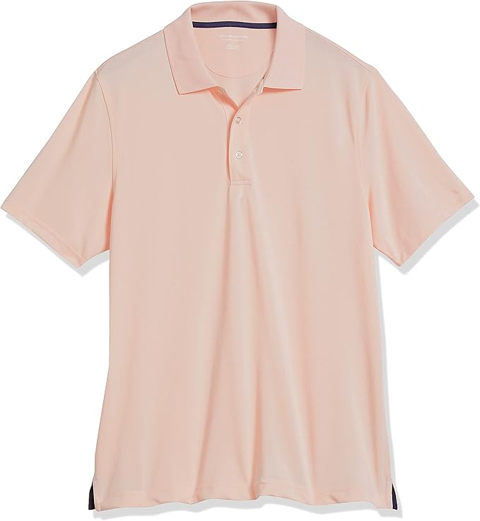 Amazon Essentials Mens Golf Polo Shirt, Moisture-Wicking Quick Dry, Short Sleeve