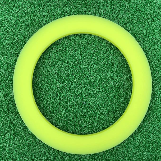 MAZEL Golf Putting Cup/Ring for Training Aid Indoor & Outdoor - All-Direction Practice Hole Putting Accuracy Trainer