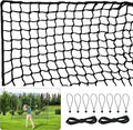 Nylon Golf Hitting Net 10-50FT,Easy Setup Hitting Net with Rope and Elastic Buckle, Sturdy Golf Netting,Weatherproof Sports Net,Backstop Net for Golf, Baseball, Softball,Hockey, Soccer
