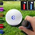 QYH Personalized Golf Ball Stamp – Custom Golf Ball Marker, Waterproof Design, Great Golf Gift for Men (Large)
