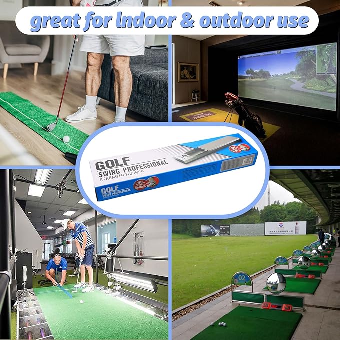 THE GOLFER STORE Golf Swing Training Aid, Golf Swing Leg Gravity Pedal, Precision Hip Rotation, Indoor/Outdoor Golf Swing Posture Correction Exerciser