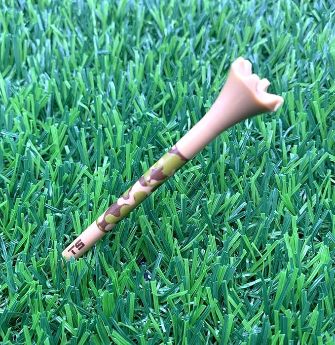 TRUESTRIKE Premium USA Golf Tees – 100-Pack Durable 3¼" / 2¾" Plastic Tees – Made in USA – Perfect Holiday Golf Gift