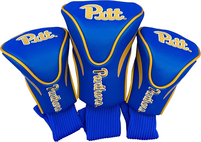 Team Golf NCAA Numbered 1, 3, & X, Fits Oversized Drivers, Utility, Rescue & Fairway Clubs, Velour Lined for Extra Club Protection
