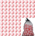 80 Pack Practice Golf Balls Limited Flight 42 mm Golf Training Airflow Hollow Plastic Ball for Women Men Indoor Outdoor Driving Range Swing Practice Home