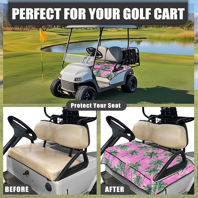 Golf Cart Seat Covers Universal Golf Cart Seat Cover Blanket Cushion Cover Sports Golf Cart Accessories