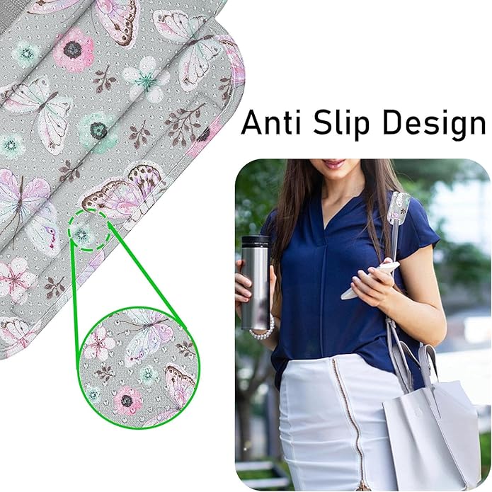 ZINZ Ultra Thick & Breathable Universal Shoulder Pad Cushion for Bag - Long & Comfort