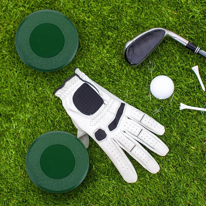 8 Pcs Golf Cup Cover, Putting Green Hole Cup Cover Plastic Golf Cups Covers for Yard Garden Backyard Game Ball Outdoor Activities