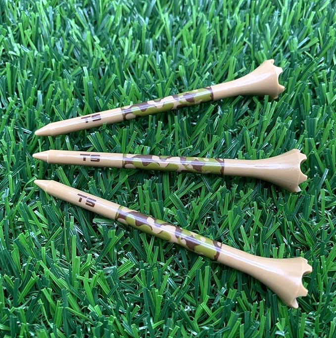 TRUESTRIKE Premium USA Golf Tees – 100-Pack Durable 3¼" / 2¾" Plastic Tees – Made in USA – Perfect Holiday Golf Gift