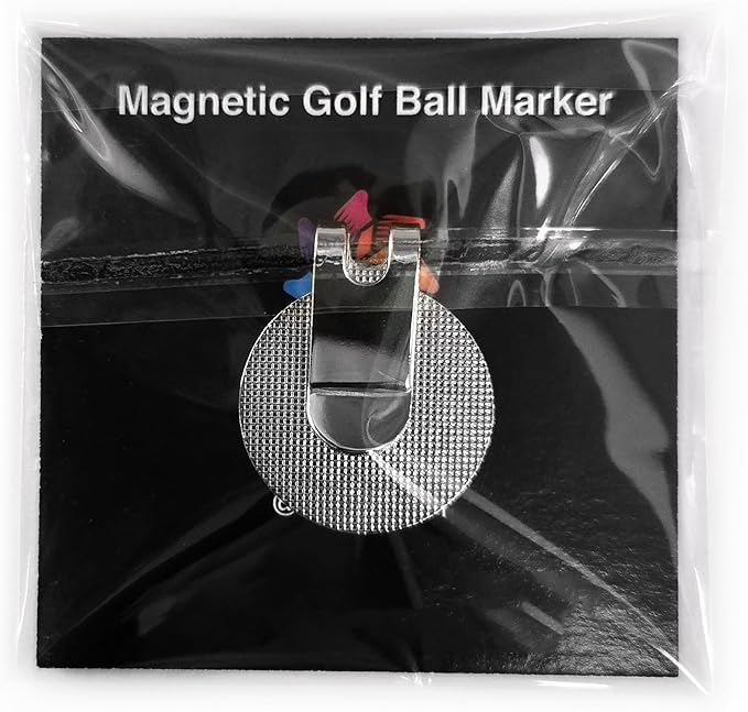 Kolorspun Golf Ball Marker with Magnetic Hat Clip