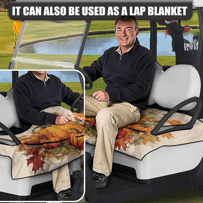 Golf Cart Seat Covers Universal Golf Cart Seat Cover Blanket Cushion Cover Sports Golf Cart Accessories