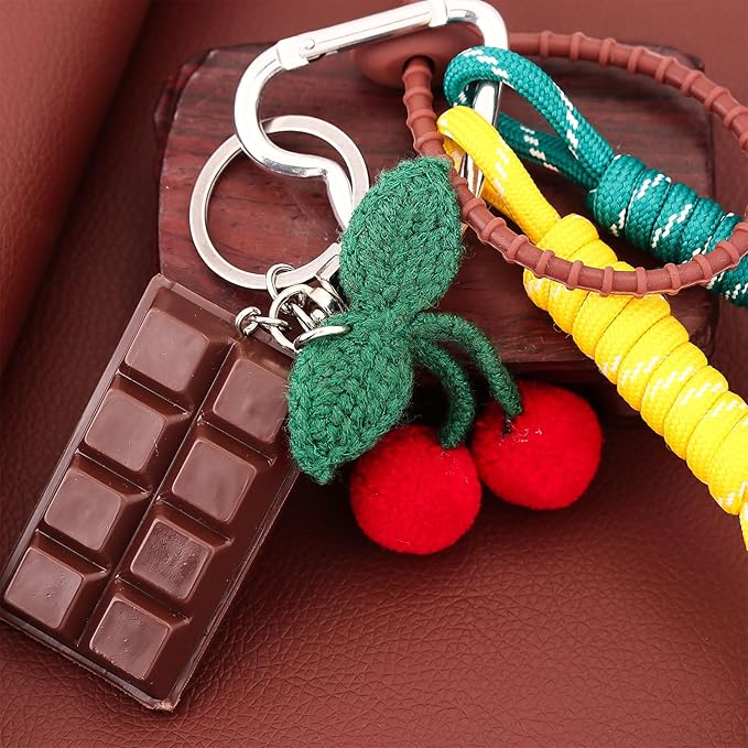 Tote Bag Purse Charms for Handbags - Cute Keychain, Y2K Rope Key Chain Accessories - Designer Jewelry Gift for Women
