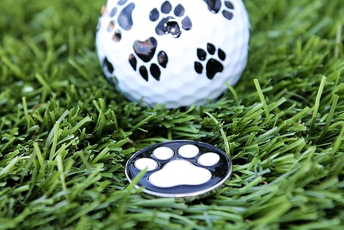 Mulligan Hooligan Golf Ball Marker + Magnetic Hat Clip, Funny and Unique Golf Gift, Premium Quality, The Perfect for Your Favorite Golfer, Golf Accessories for Any Occasions
