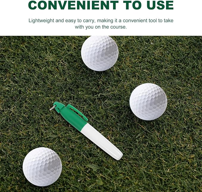 4pcs Golf Ball Line Marker Pens Portable Reusable Golf Alignment Tool Lightweight Plastic Marker for Precise Ball Identification and Versatile Line Marking Course