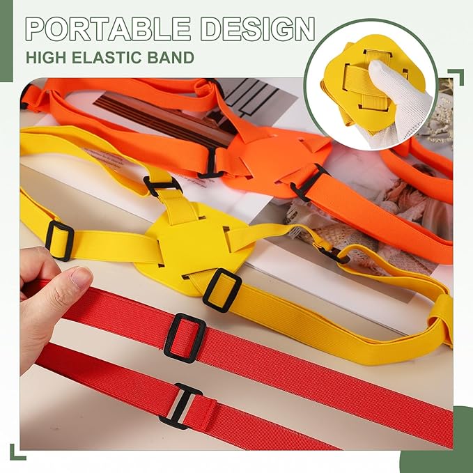 Adjustable Luggage Straps, Suitcase Elastic Strap Bag Bungee with Buckles Travel Accessories - Fitting for(Travel/Add A Bag/Securing Luggage), 27-66 Inch & 2Pcs & Yellow