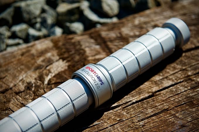 Sportgrips Sidewinder Revolution 2.0 — Grip, Wrist, & Forearm Strengthener, Adjustable Resistance, Anodized Aluminum, USA Made