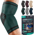 Modvel 2 Pack Elbow Brace - Golfer's Elbow Compression Sleeve Support for Joint Pain Relief, Recovery, Tendonitis Braces, Tennis Elbows Brace For Men & Women, Workout & Weightlifting Arm Wrap