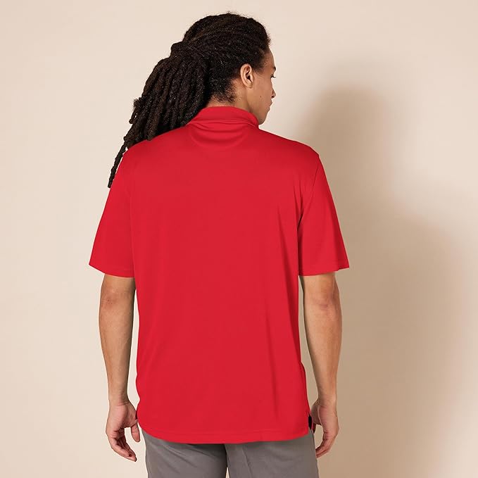 Amazon Essentials Mens Golf Polo Shirt, Moisture-Wicking Quick Dry, Short Sleeve