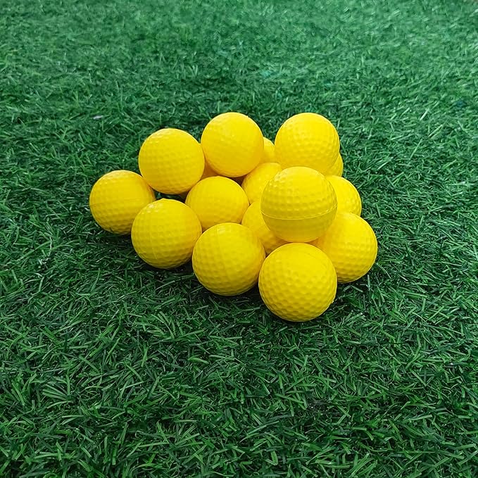 Foam Golf Practice Balls 16 or 54 Pack Soft Limited Flight Golf Balls, Perfect for Indoor and Backyard Swing Practice!…