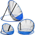 Jucoan Set of 3 Golf Chipping Net, 3 Sizes 12”, 18”, 24” Pop Up Golf Target Practice Net for Indoor Outdoor Backyard, Gift for Men, Father, Husband, Golfers