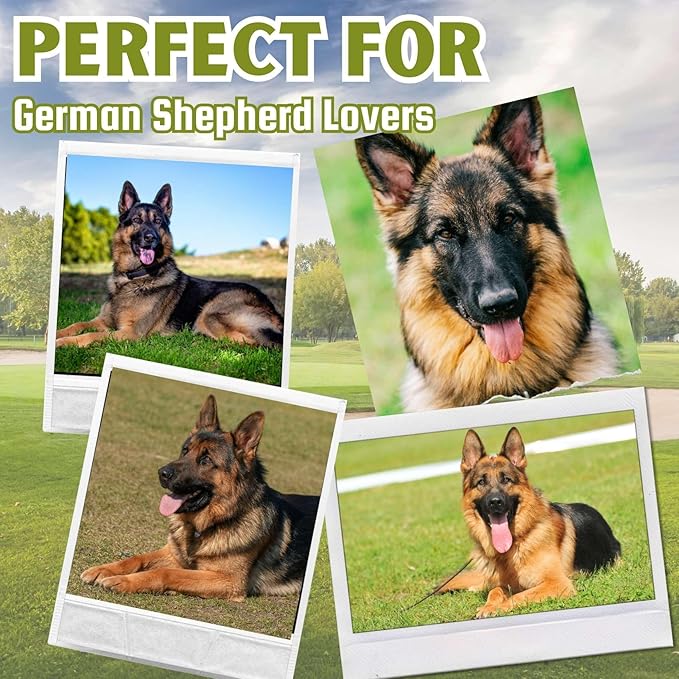 German Shepherd Gifts Golf Balls Set, Golf Gifts, Cool Accessories for Golfers, German Shepherd Dog Gifts for Golf Lovers, Perfect for Christmas & Birthday