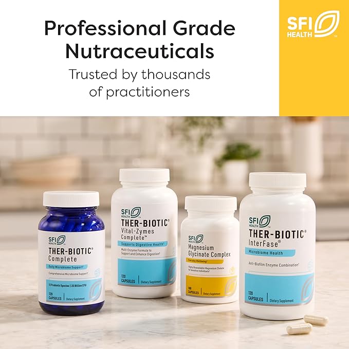 Klaire Labs SFI Health Iron Bisglycinate Chelate Supplement - 30mg Ferrous Bisglycinate Chelate - Designed to be Well-Tolerated, Well-Absorbed & Gentle on Stomach - Hypoallergenic (100 Capsules)